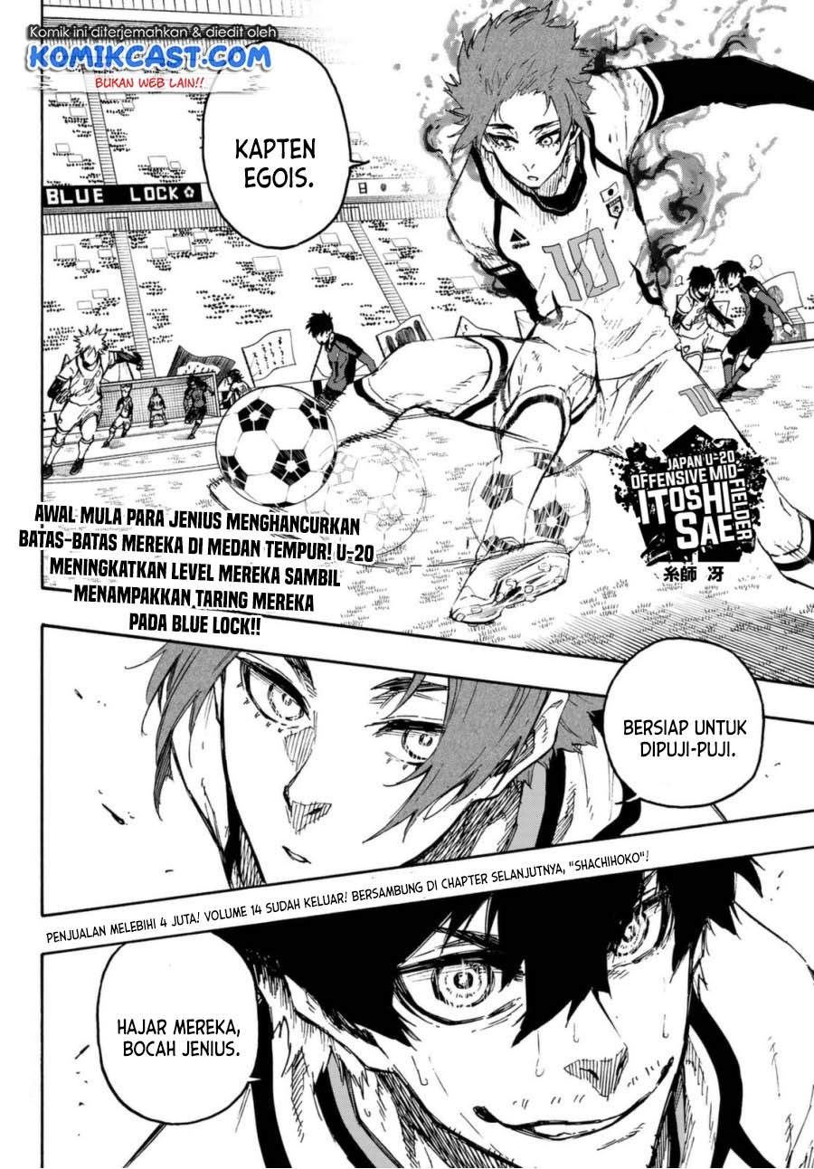 Blue Lock Chap 134 - Next Chap 135