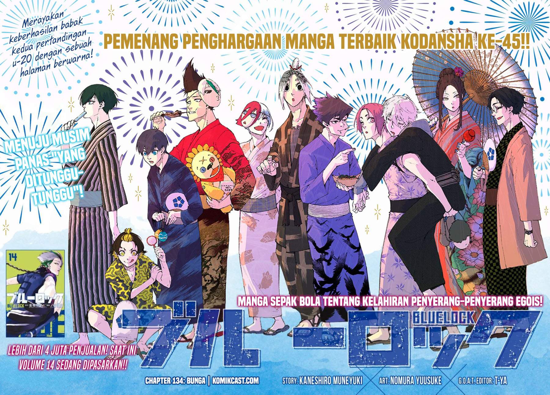 Blue Lock Chap 134 - Next Chap 135
