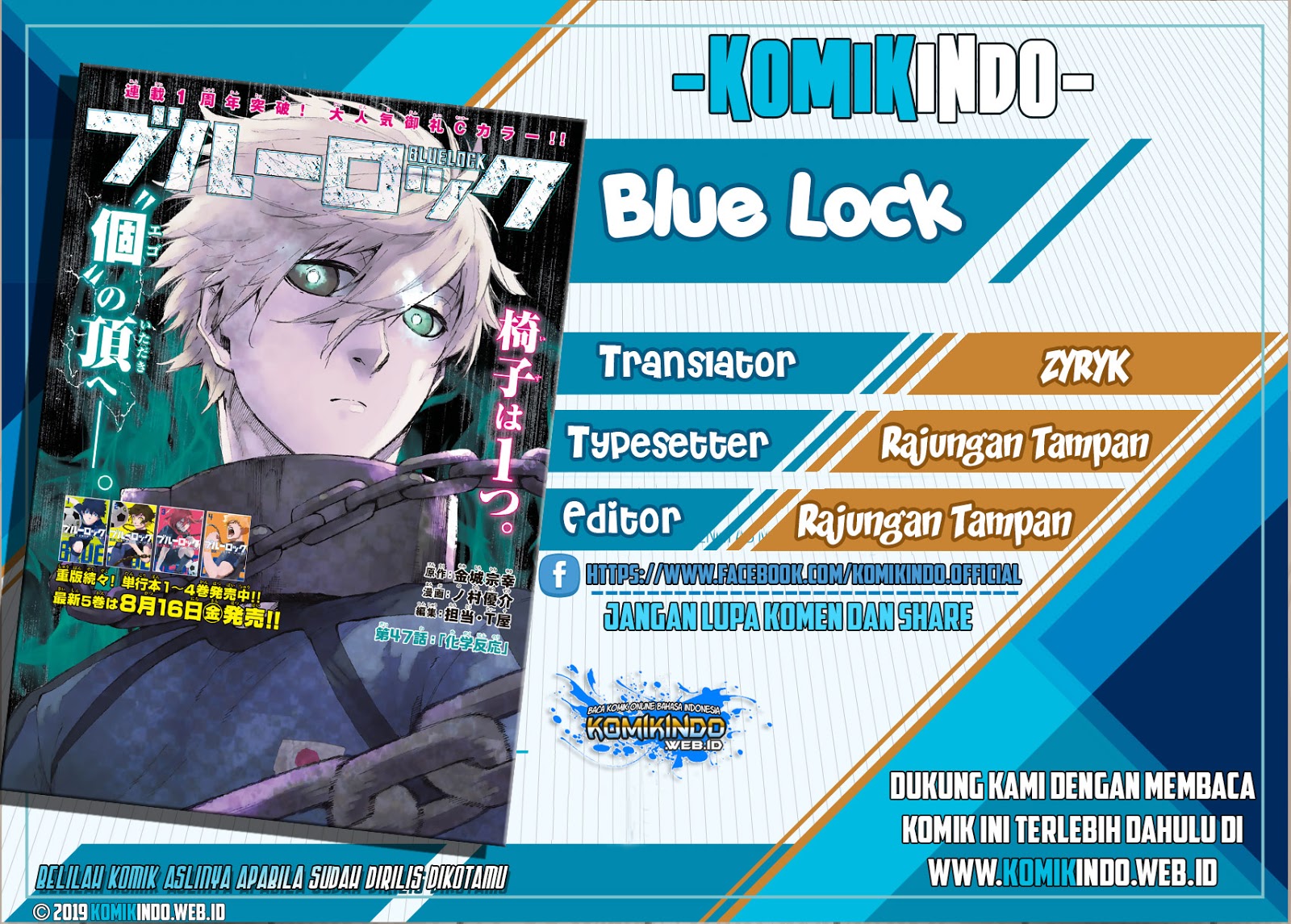 Blue Lock Chap 13 - Next Chap 14