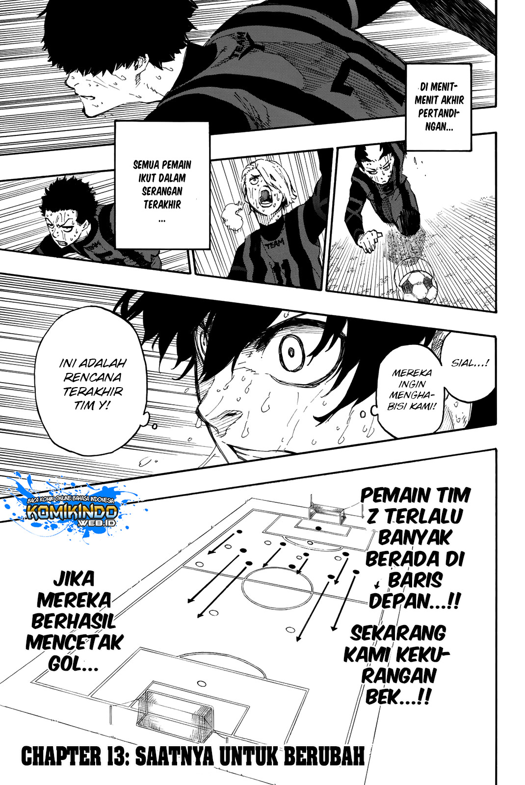 Blue Lock Chap 13 - Next Chap 14