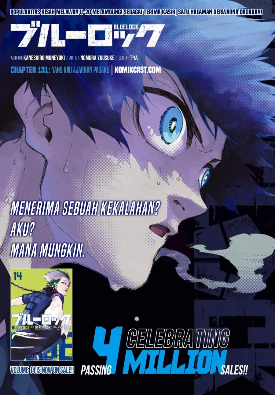 Blue Lock Chap 131 - Next Chap 132