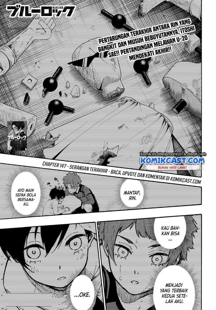 Blue Lock Chap 147 - Next Chap 148