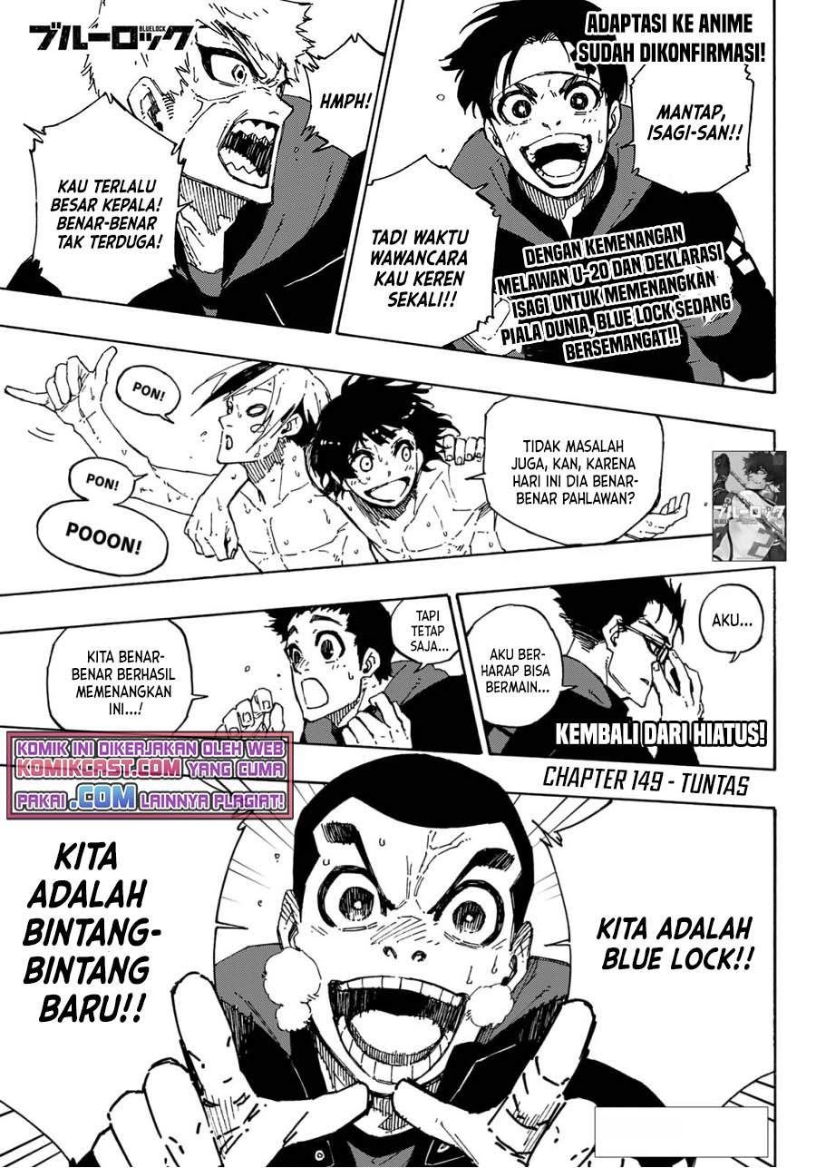 Blue Lock Chap 149 - Next Chap 150