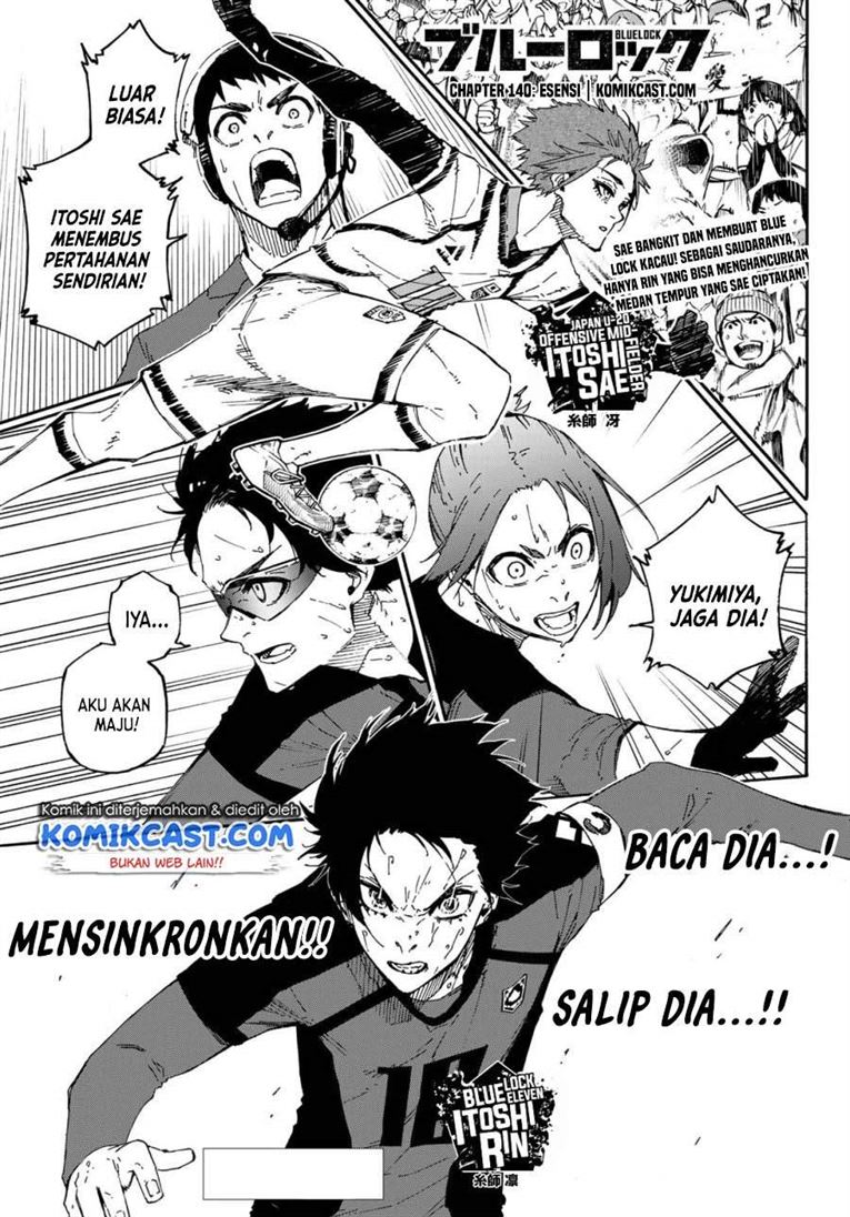 Blue Lock Chap 140 - Next Chap 141