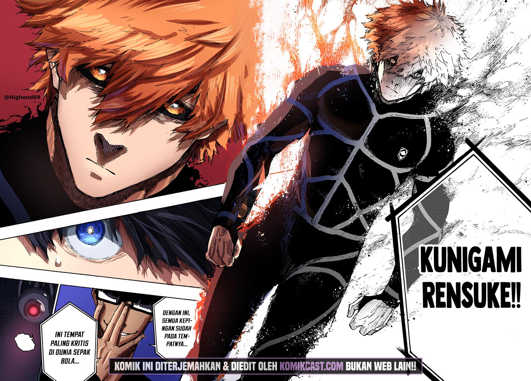 Blue Lock Chap 155 - Next Chap 156