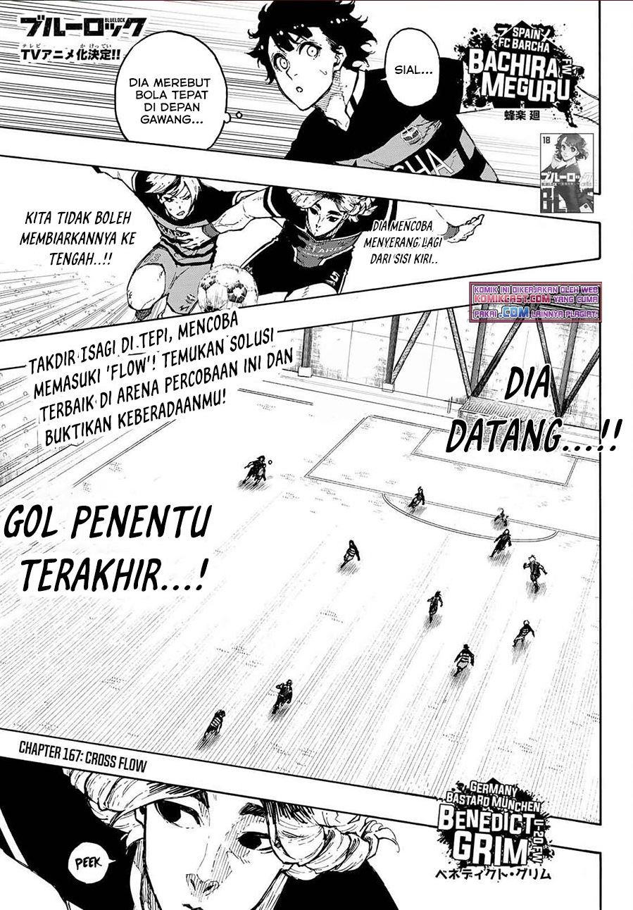 Blue Lock Chap 167 - Next Chap 168