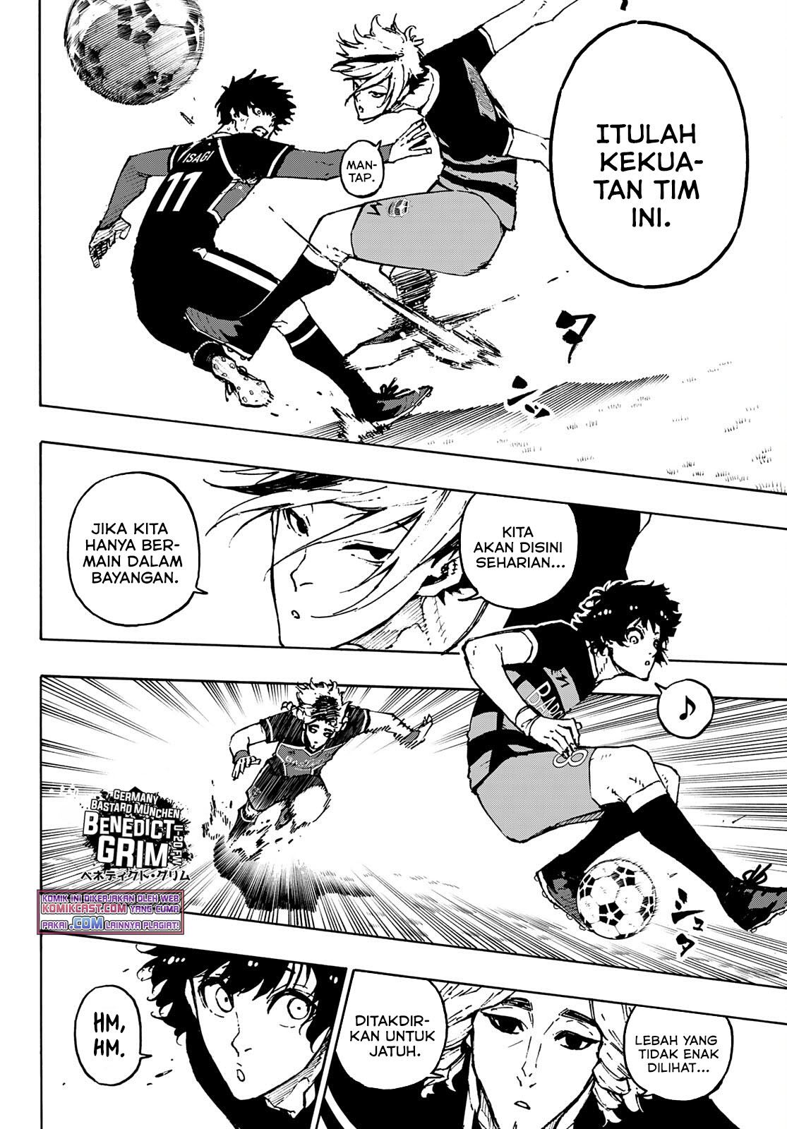 Blue Lock Chap 166 - Next Chap 167