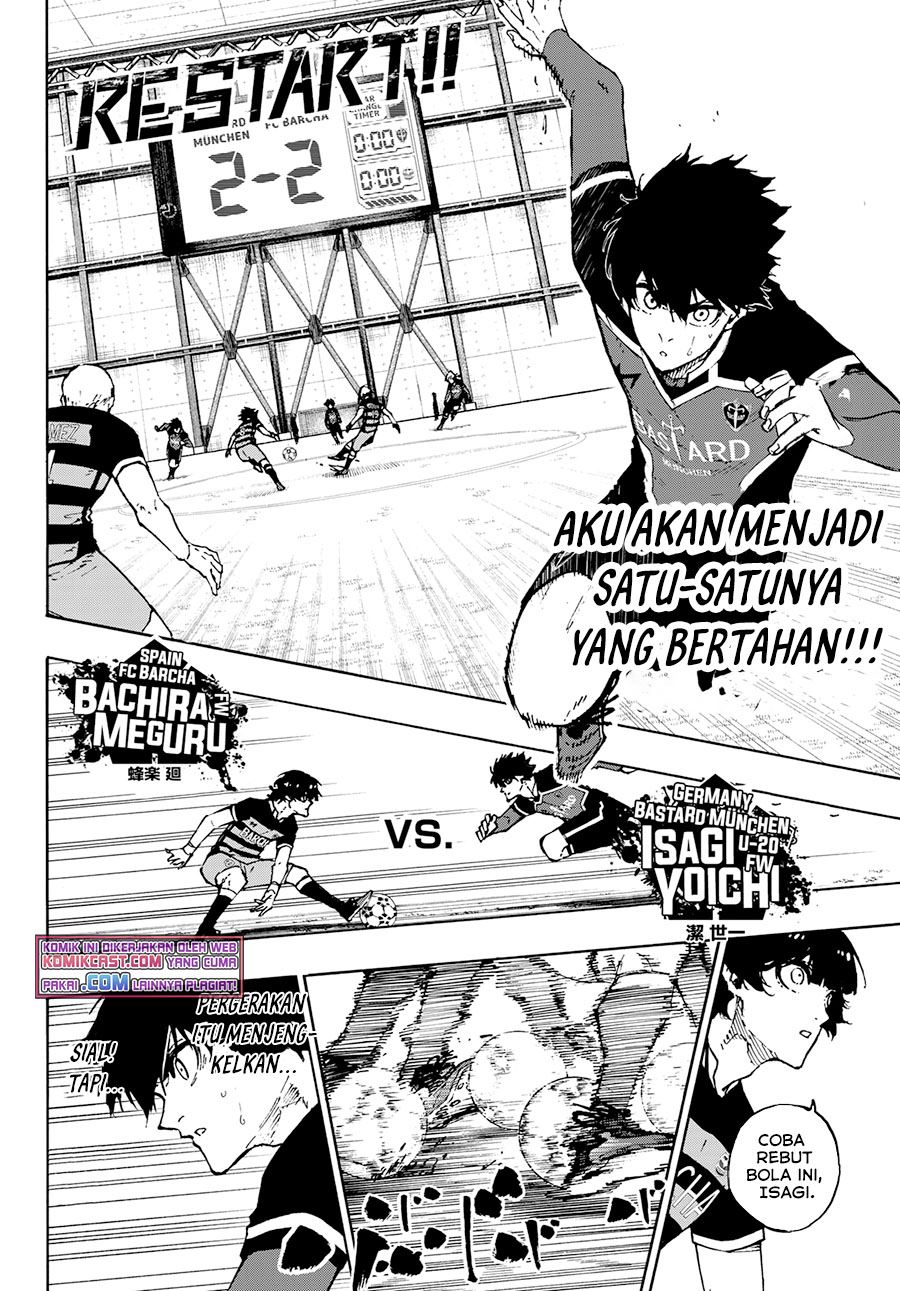 Blue Lock Chap 166 - Next Chap 167