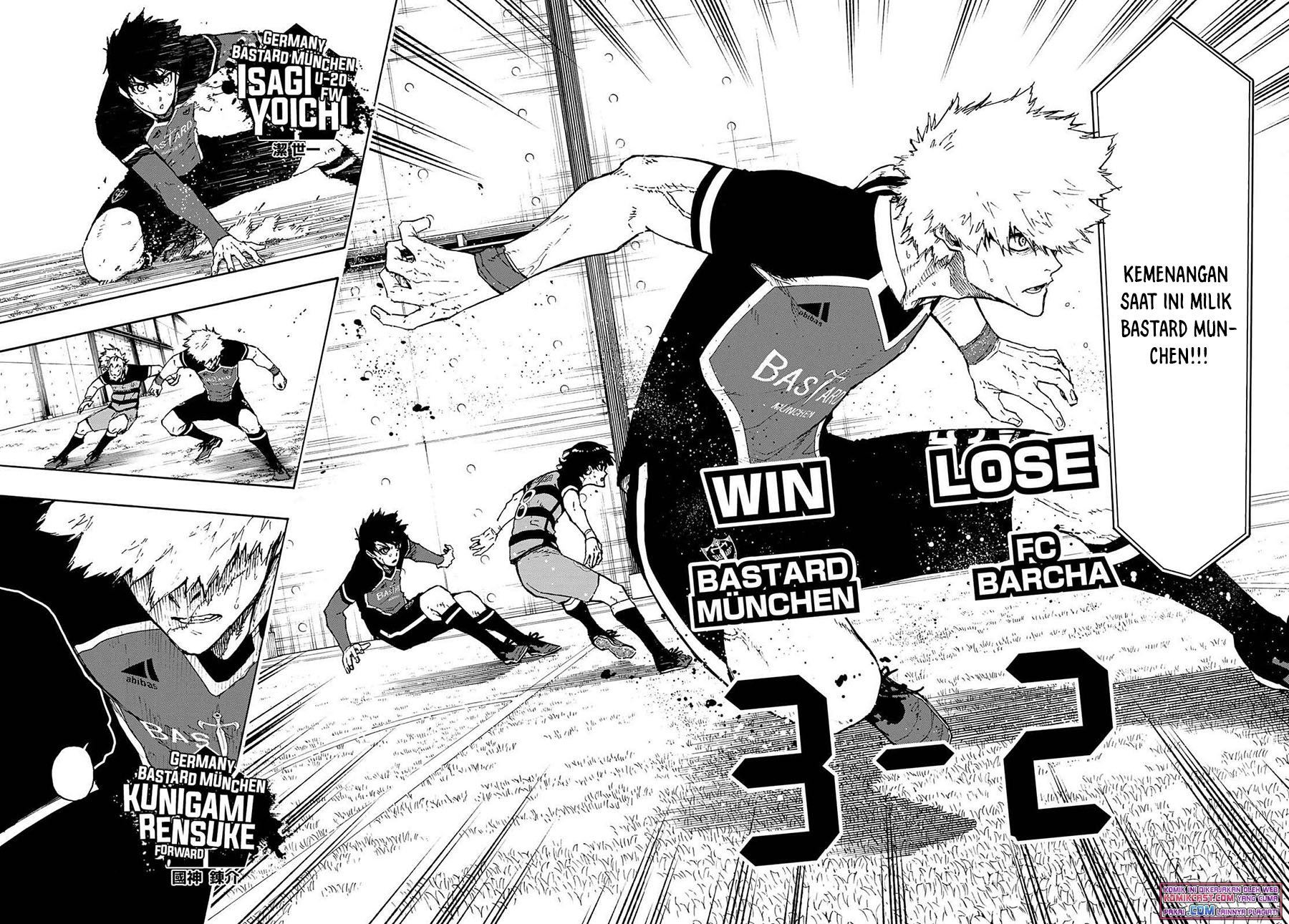 Blue Lock Chap 168 - Next Chap 169