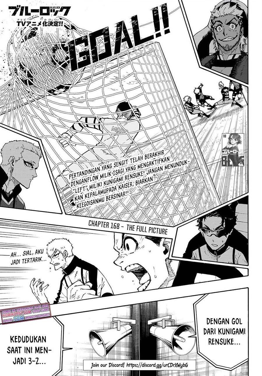 Blue Lock Chap 168 - Next Chap 169