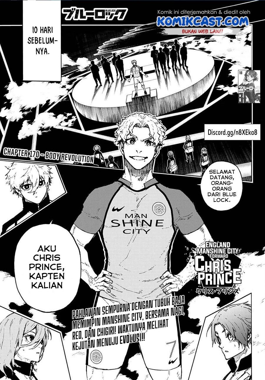 Blue Lock Chap 170 - Next Chap 171