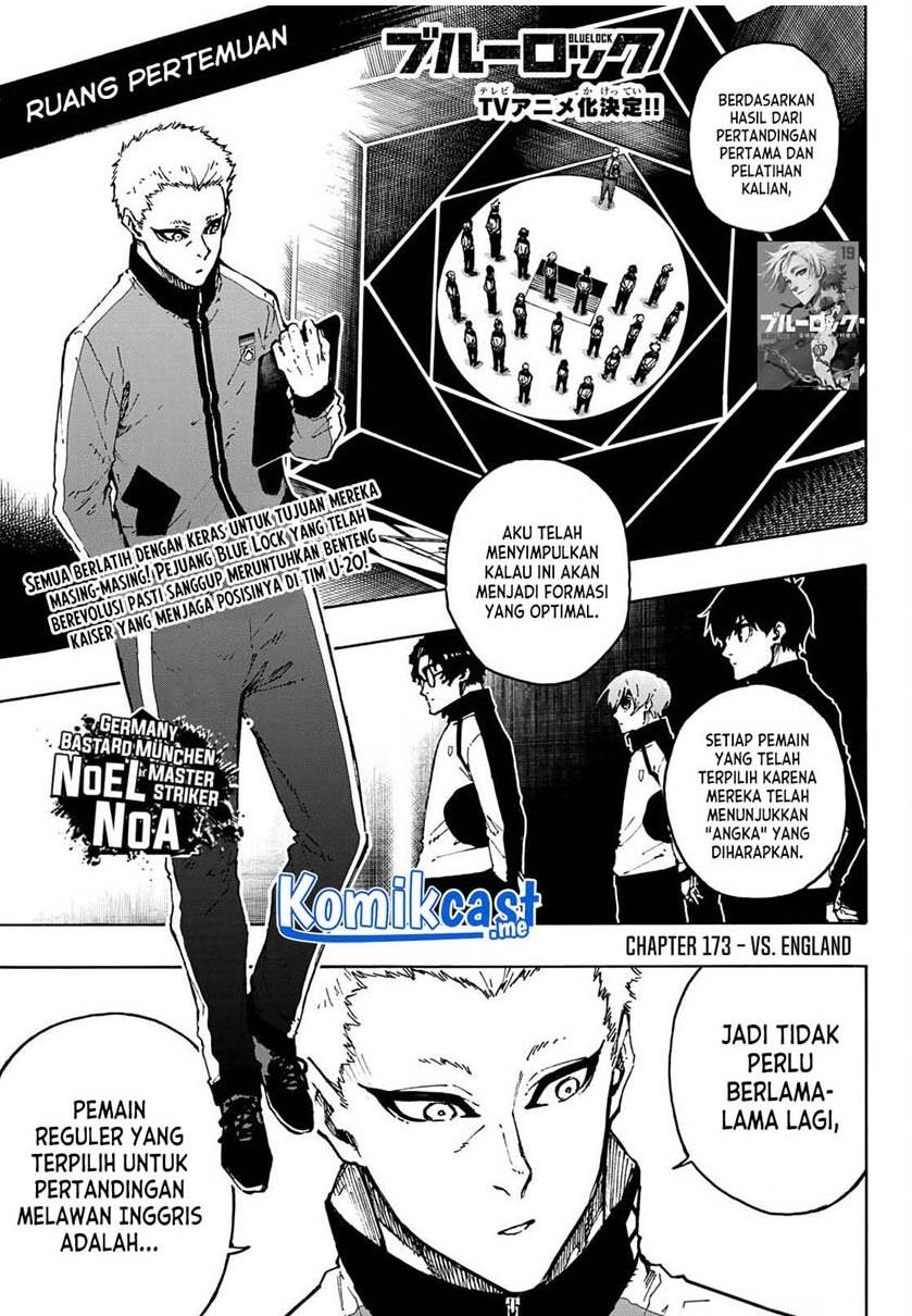 Blue Lock Chap 173 - Next Chap 174