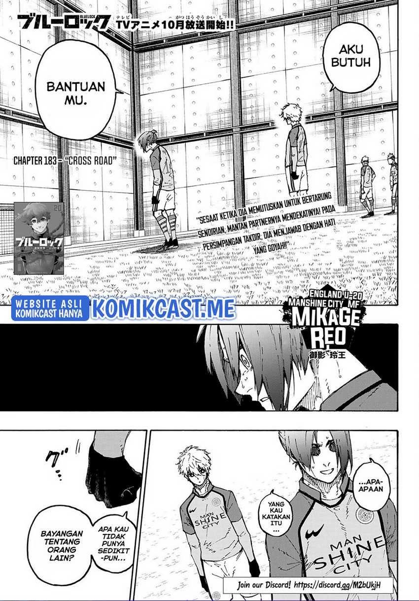 Blue Lock Chap 187 - Next Chap 188