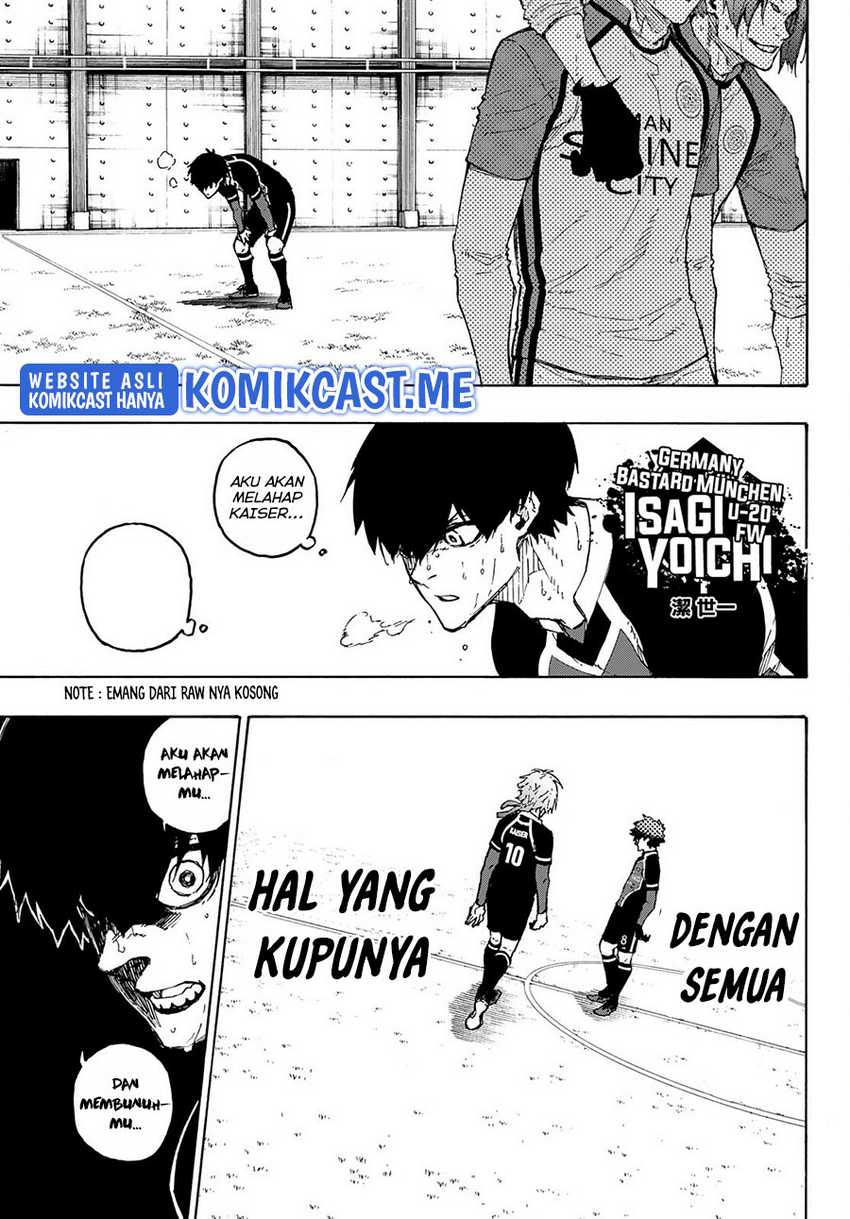 Blue Lock Chap 187 - Next Chap 188