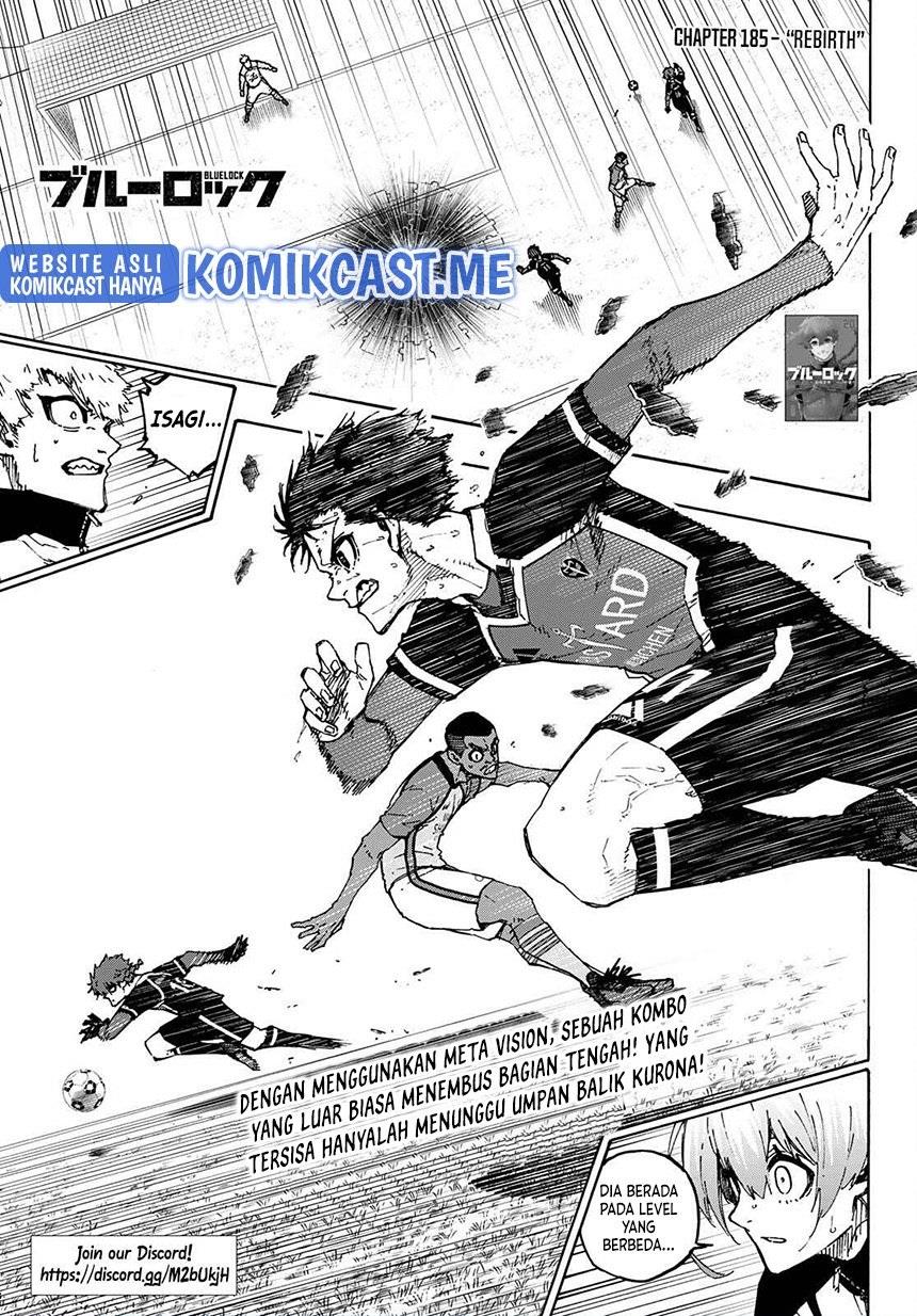 Blue Lock Chap 185 - Next Chap 186