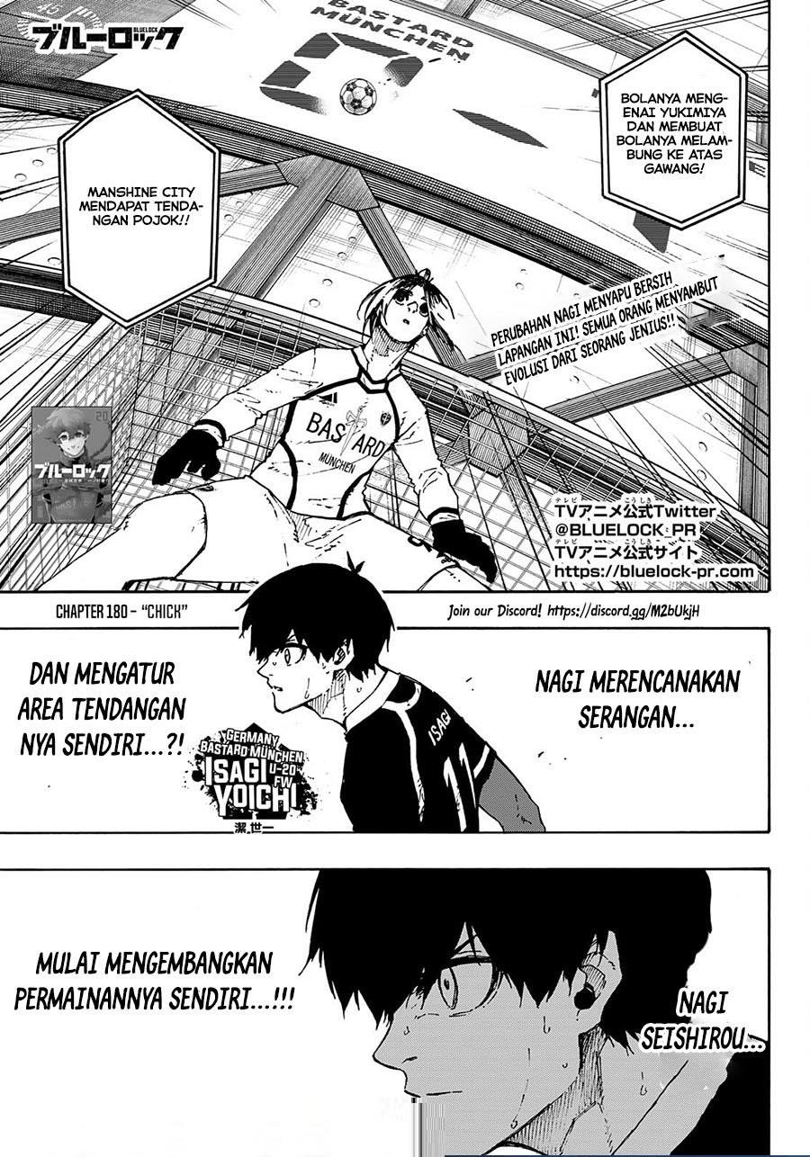 Blue Lock Chap 180 - Next Chap 181