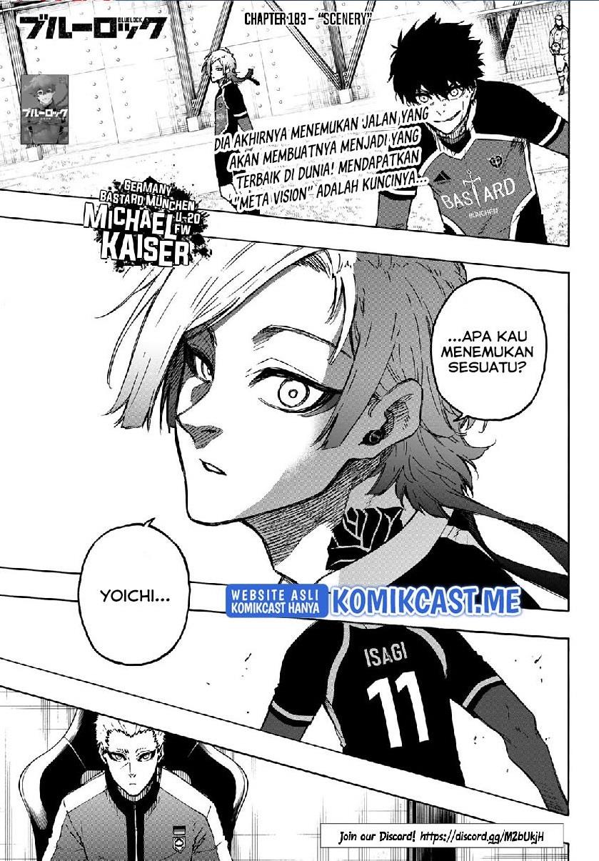 Blue Lock Chap 183 - Next Chap 184