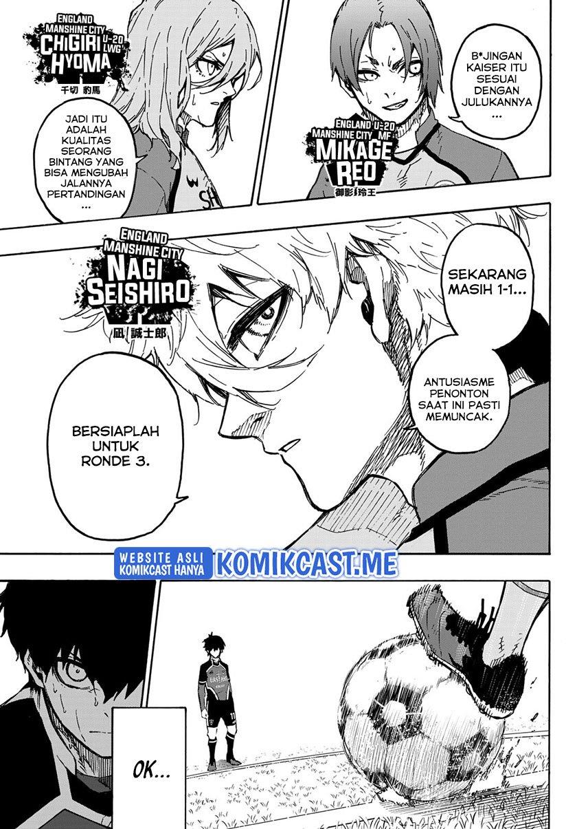 Blue Lock Chap 183 - Next Chap 184