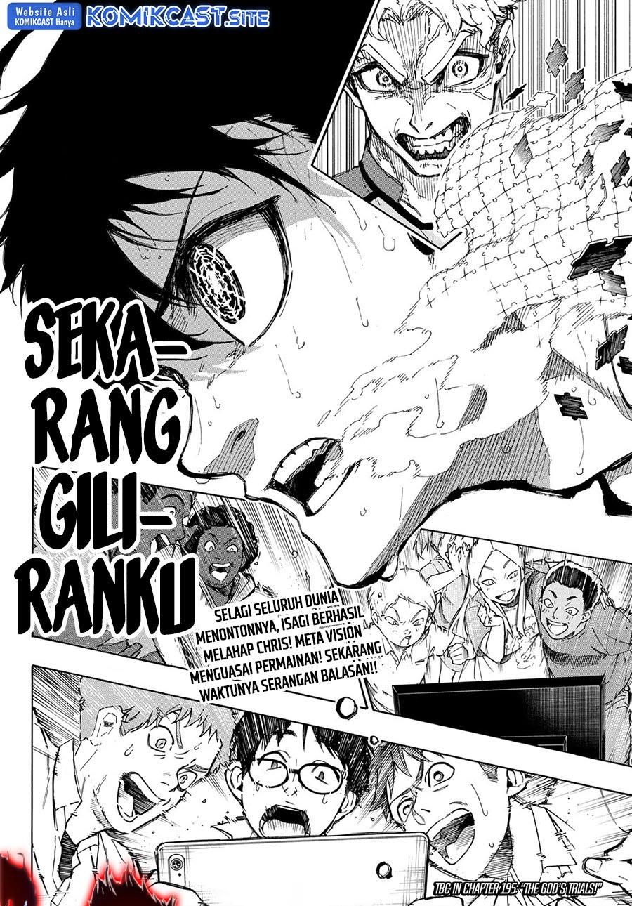 Blue Lock Chap 194 - Next Chap 195