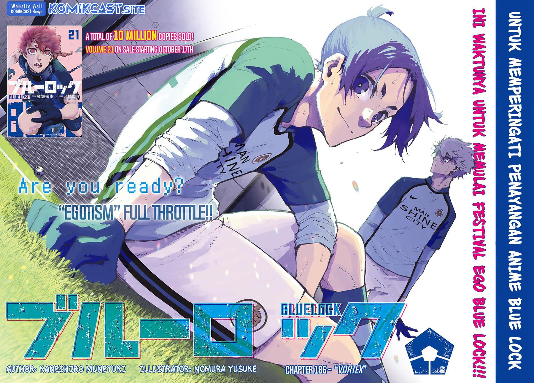 Blue Lock Chap 190 - Next Chap 191