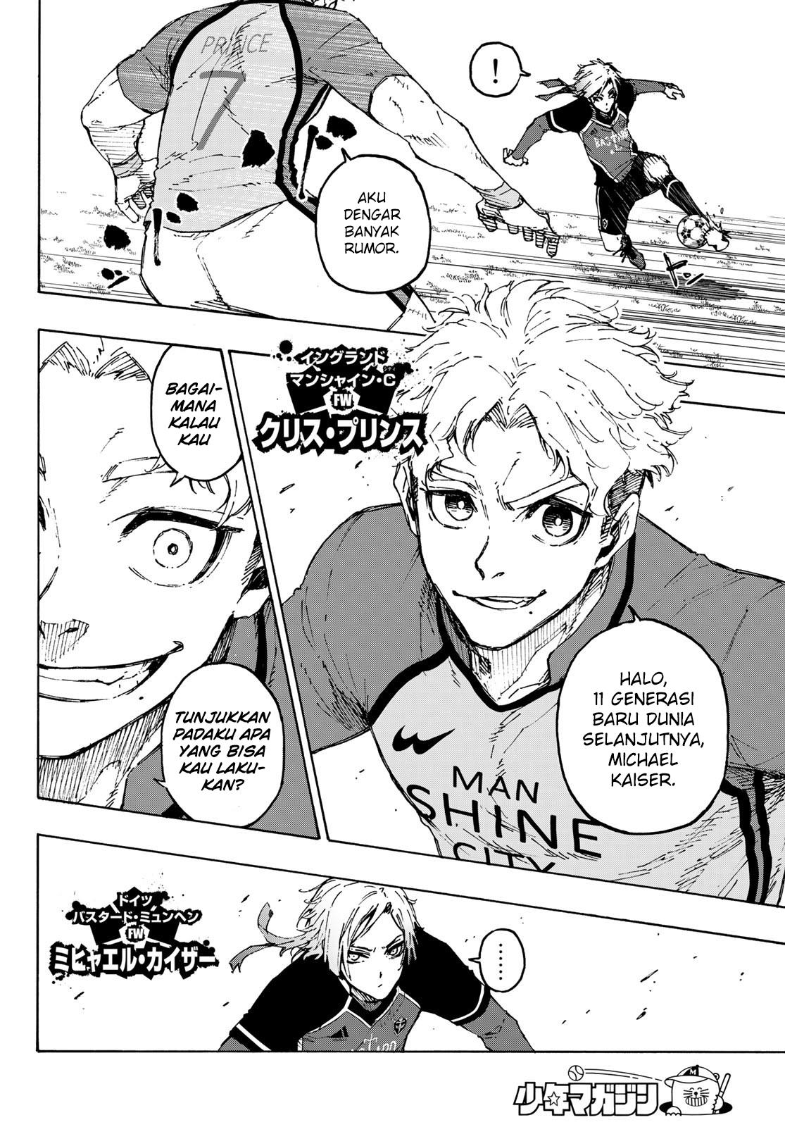 Blue Lock Chap 193 - Next Chap 194