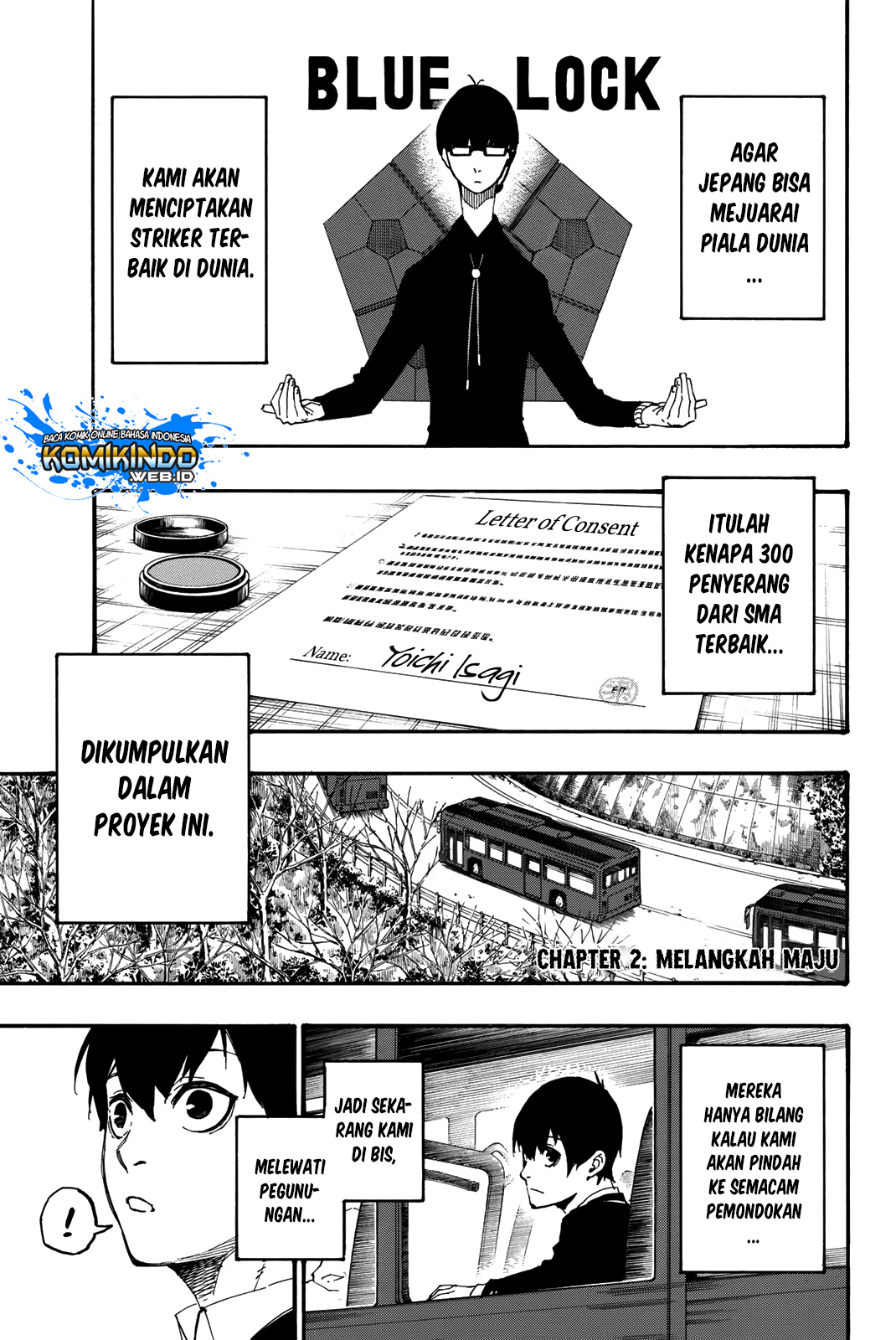 Blue Lock Chap 2 - Next Chap 3