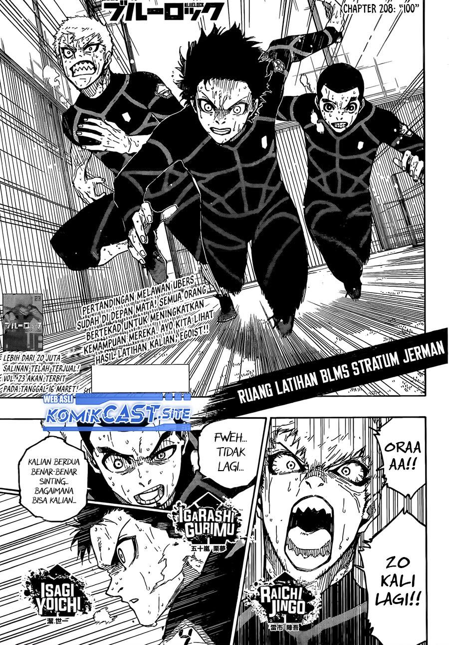 Blue Lock Chap 208 - Next Chap 209