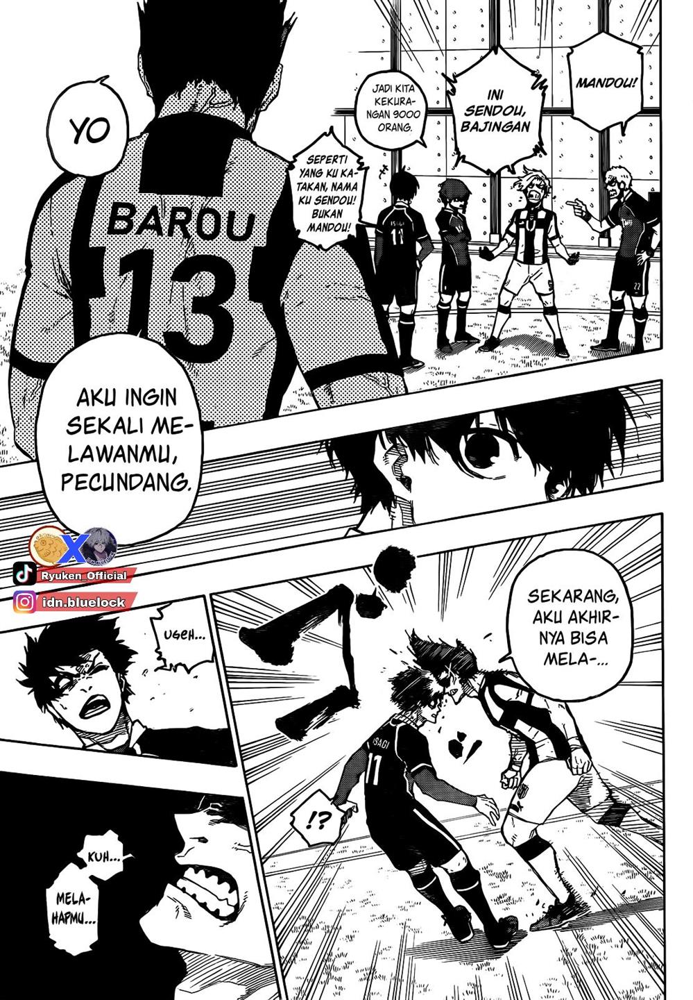 Blue Lock Chap 209 - Next Chap 210