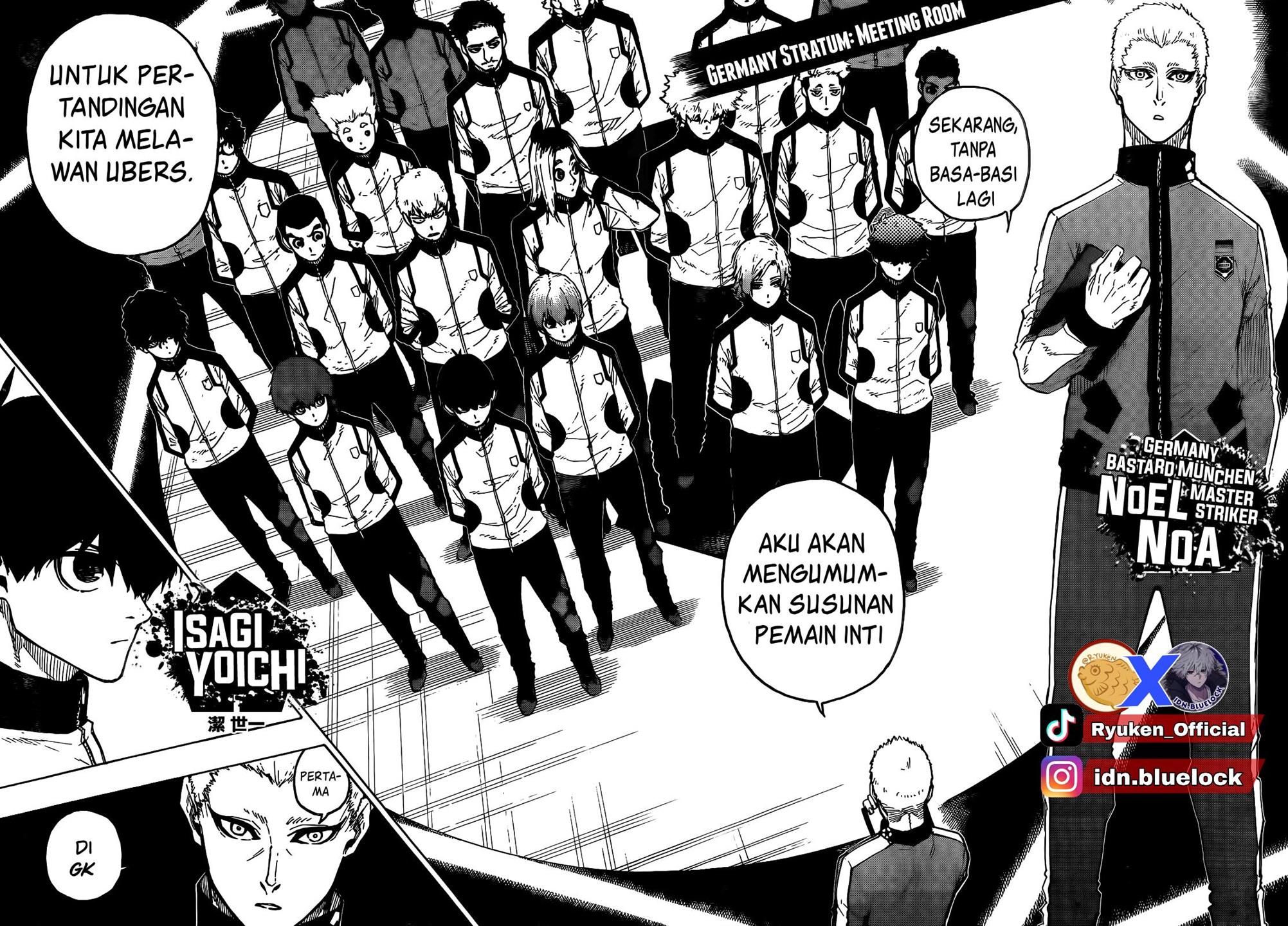 Blue Lock Chap 209 - Next Chap 210