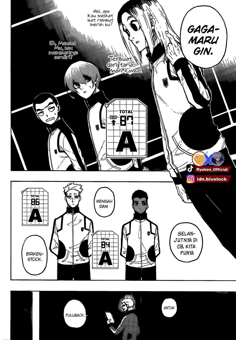 Blue Lock Chap 209 - Next Chap 210