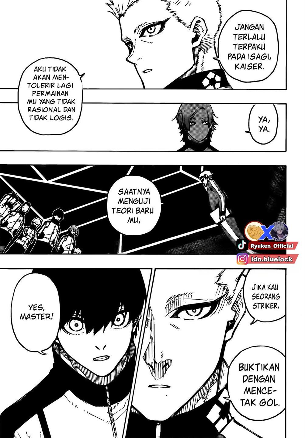 Blue Lock Chap 209 - Next Chap 210