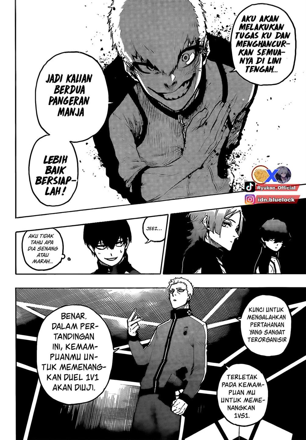 Blue Lock Chap 209 - Next Chap 210