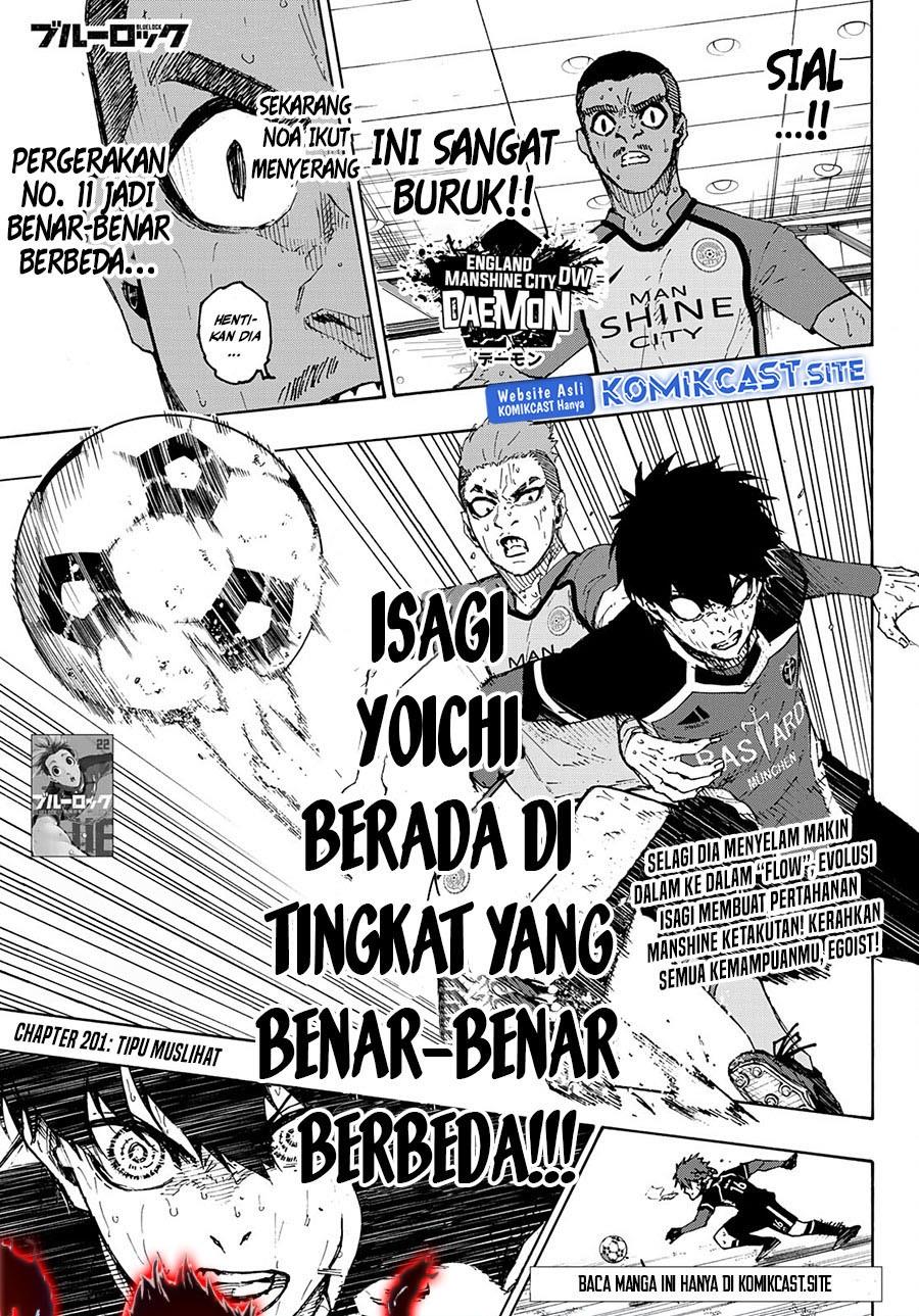 Blue Lock Chap 201 - Next Chap 202