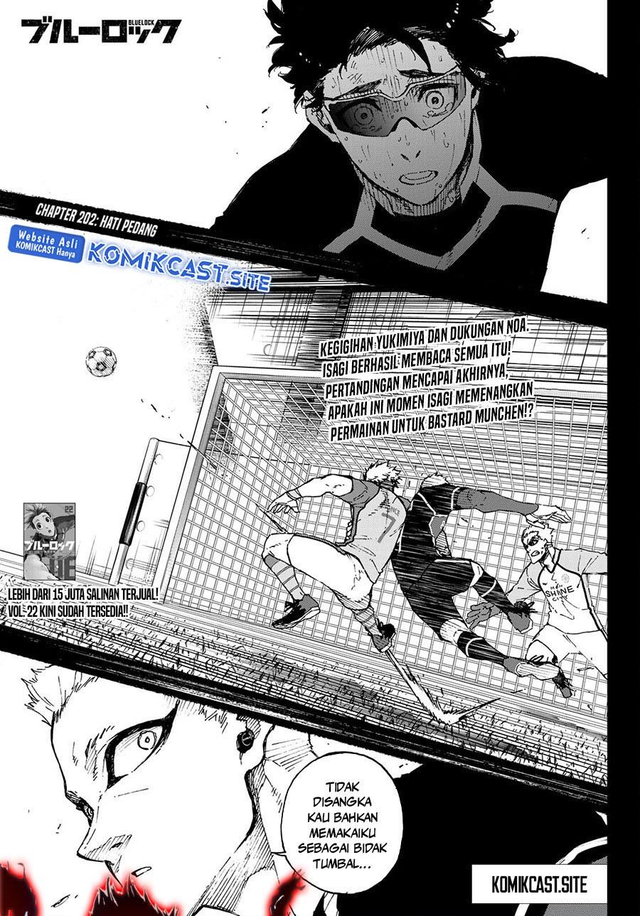 Blue Lock Chap 202 - Next Chap 203