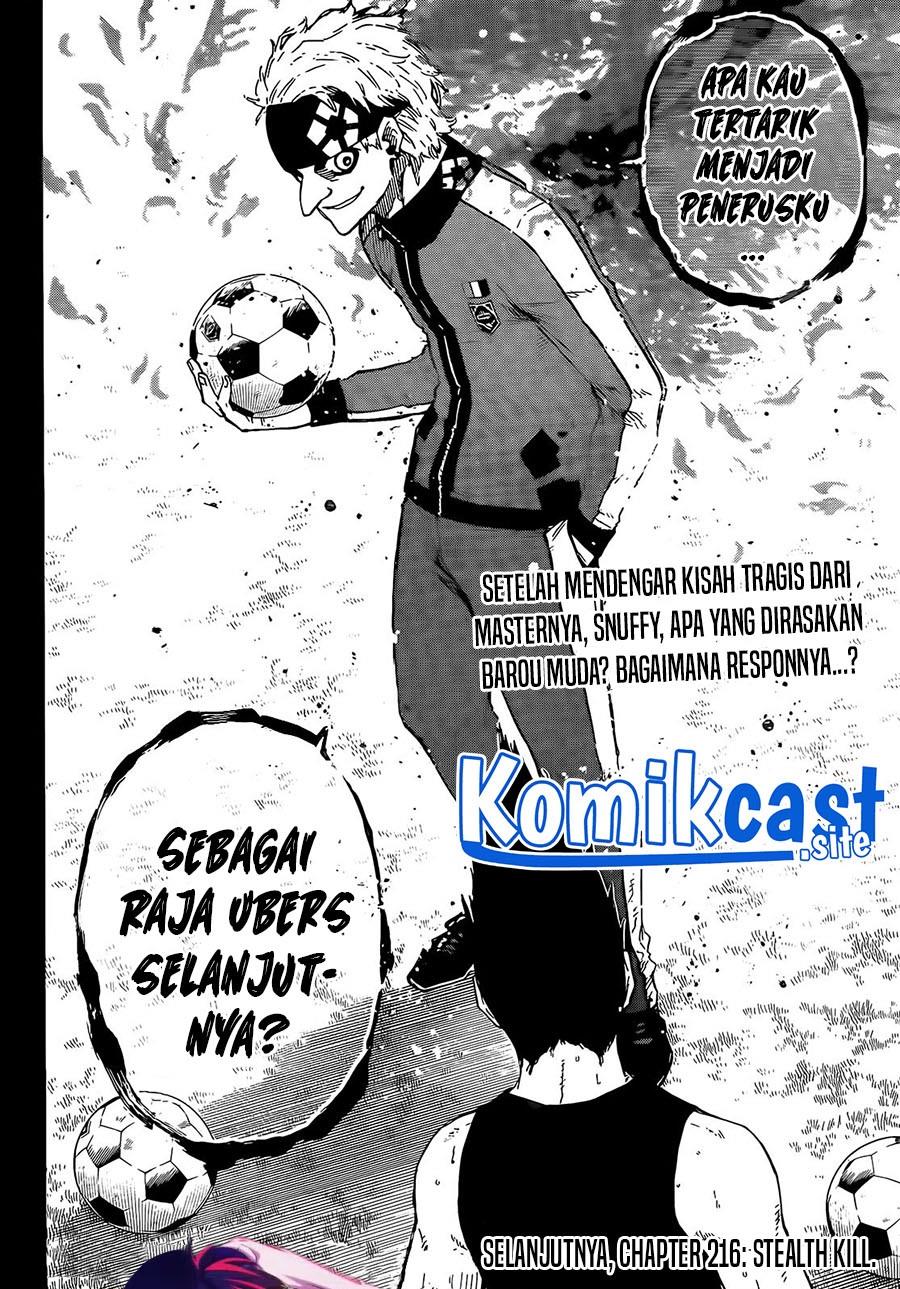 Blue Lock Chap 215 - Next Chap 216