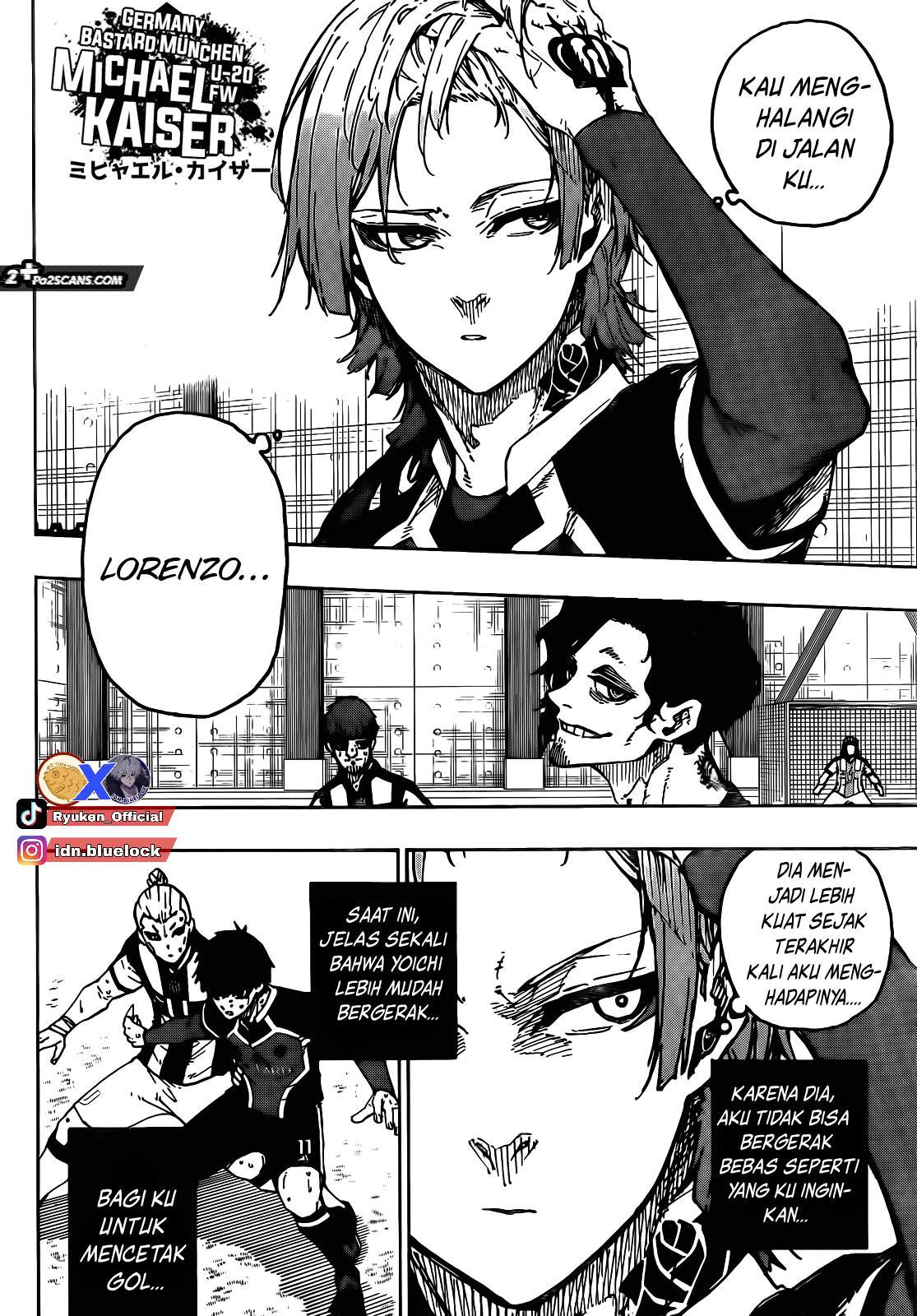 Blue Lock Chap 218 - Next Chap 219