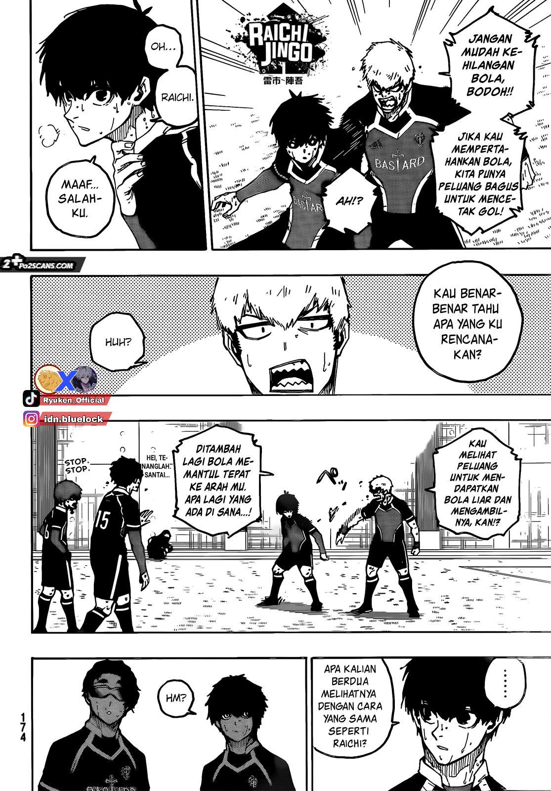 Blue Lock Chap 218 - Next Chap 219