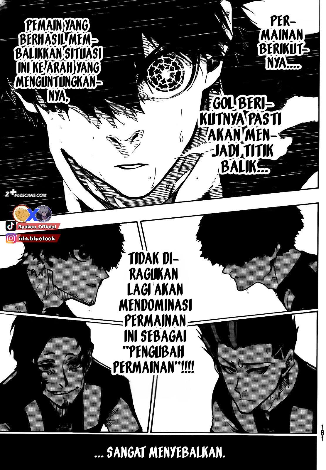 Blue Lock Chap 218 - Next Chap 219