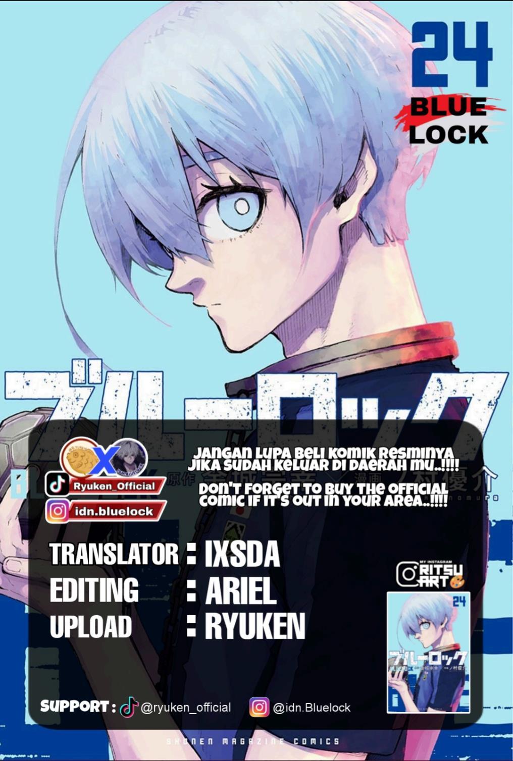 Blue Lock Chap 218 - Next Chap 219