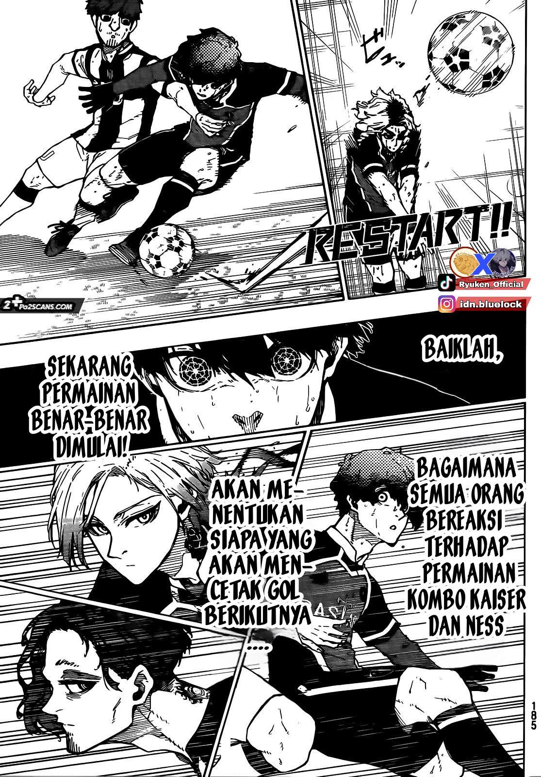 Blue Lock Chap 218 - Next Chap 219