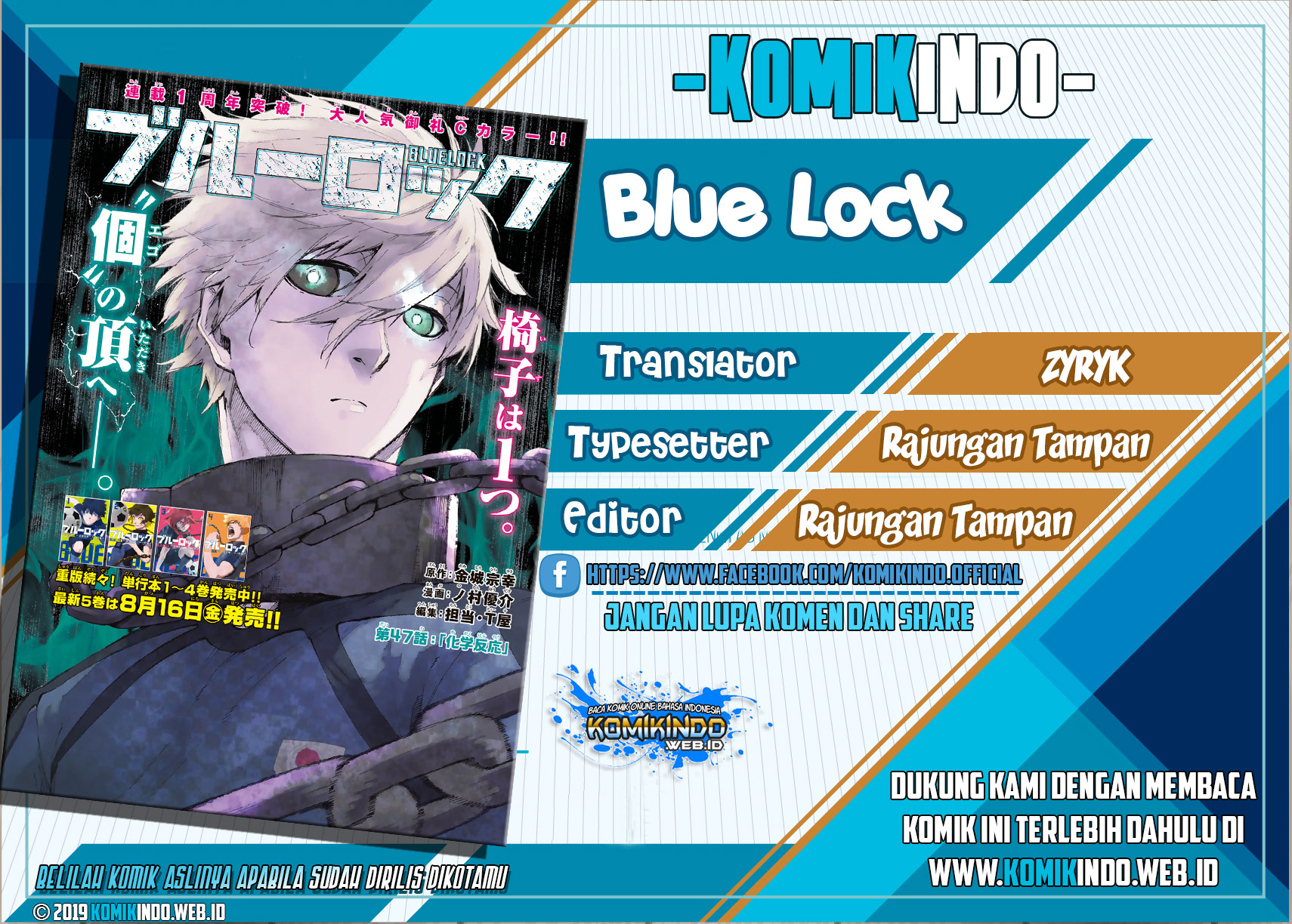 Blue Lock Chap 21 - Next Chap 22