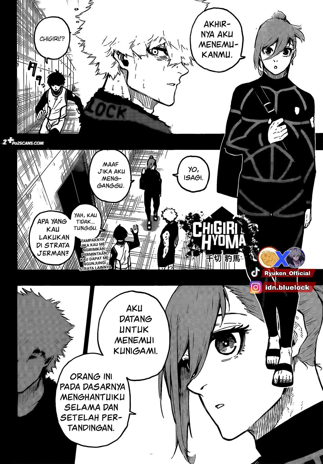 Blue Lock Chap 213 - Next Chap 214