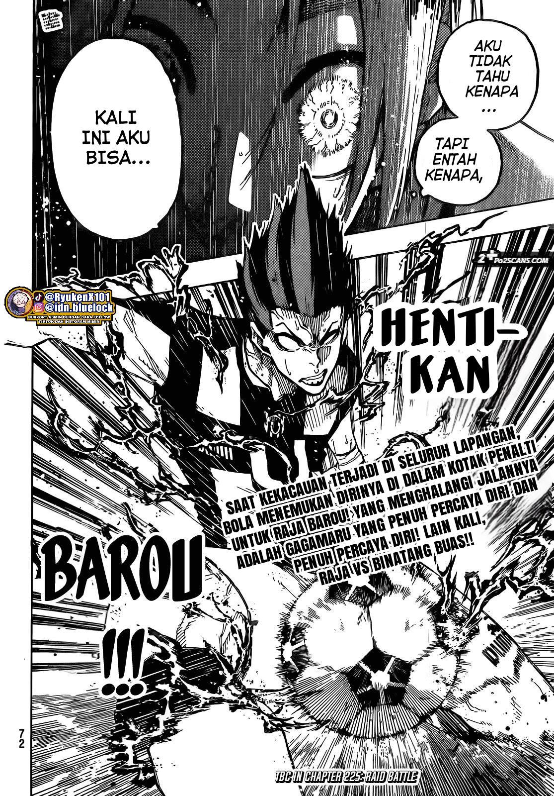 Blue Lock Chap 224 - Next Chap 225