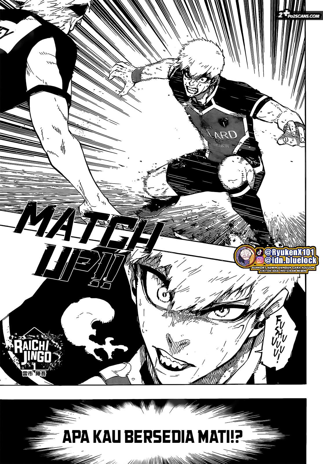 Blue Lock Chap 224 - Next Chap 225