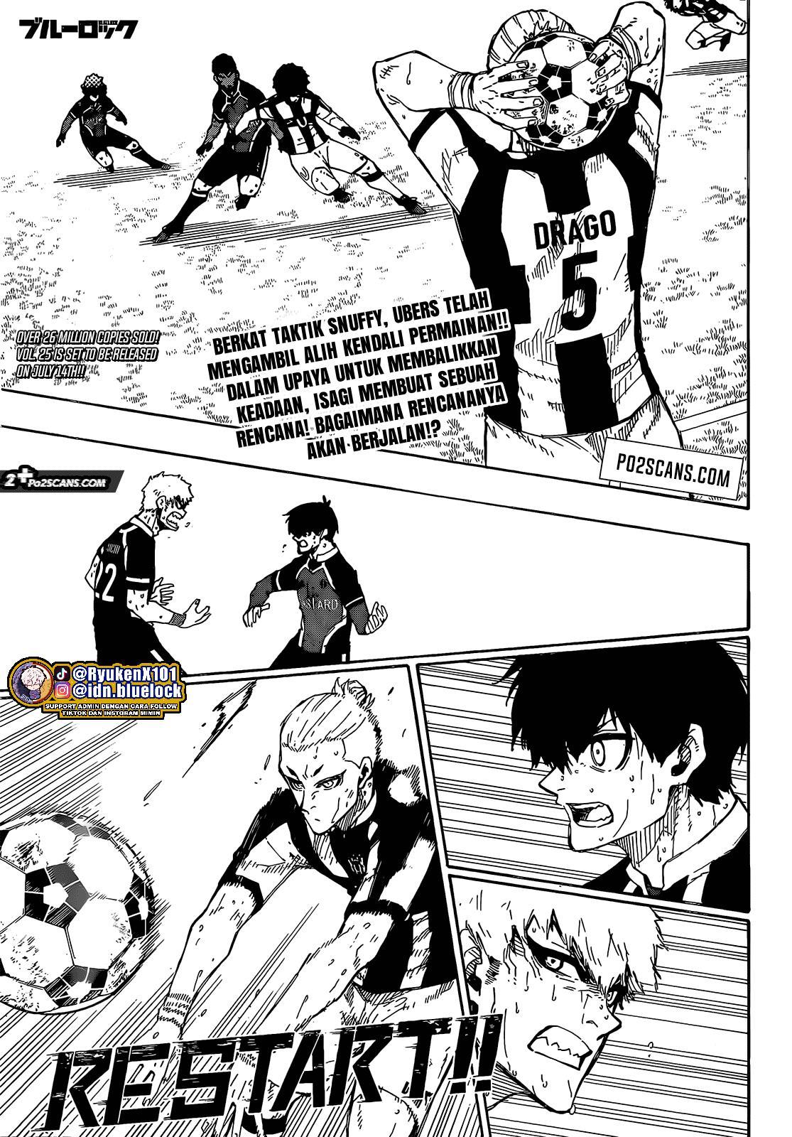 Blue Lock Chap 224 - Next Chap 225