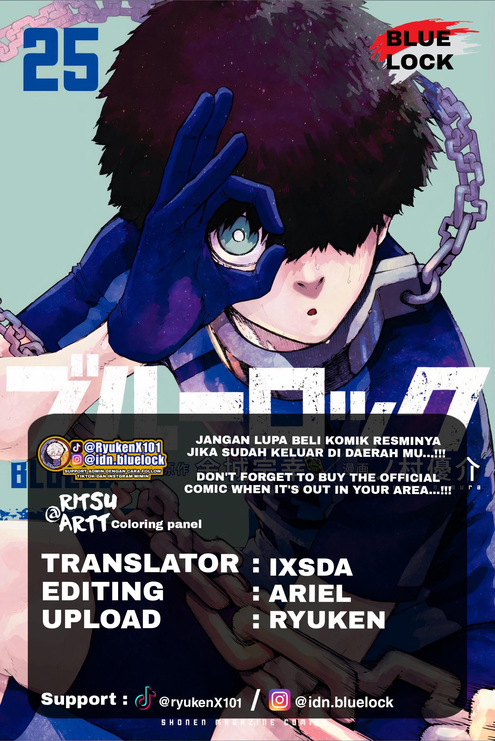 Blue Lock Chap 226 - Next Chap 227