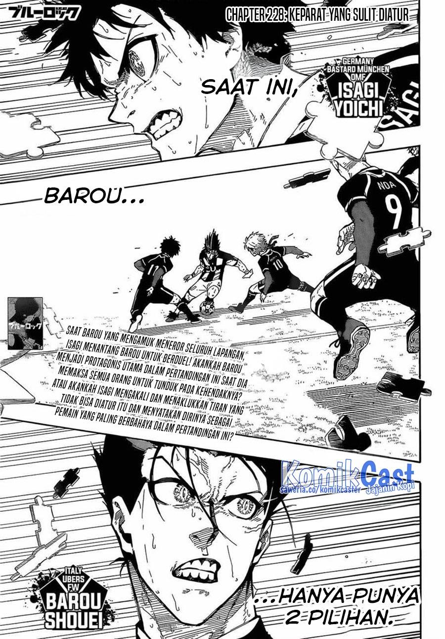 Blue Lock Chap 228 - Next Chap 229