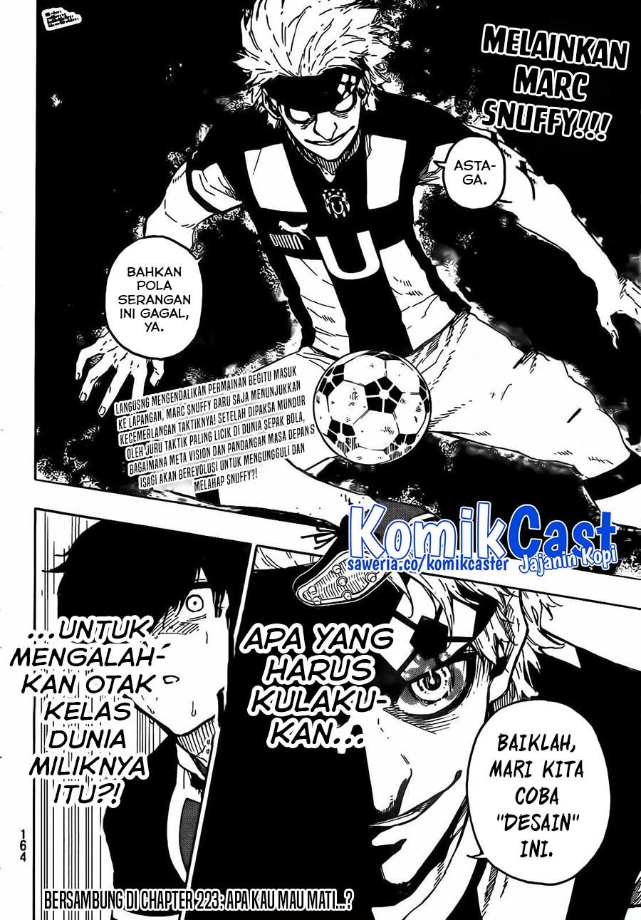 Blue Lock Chap 222 - Next Chap 223