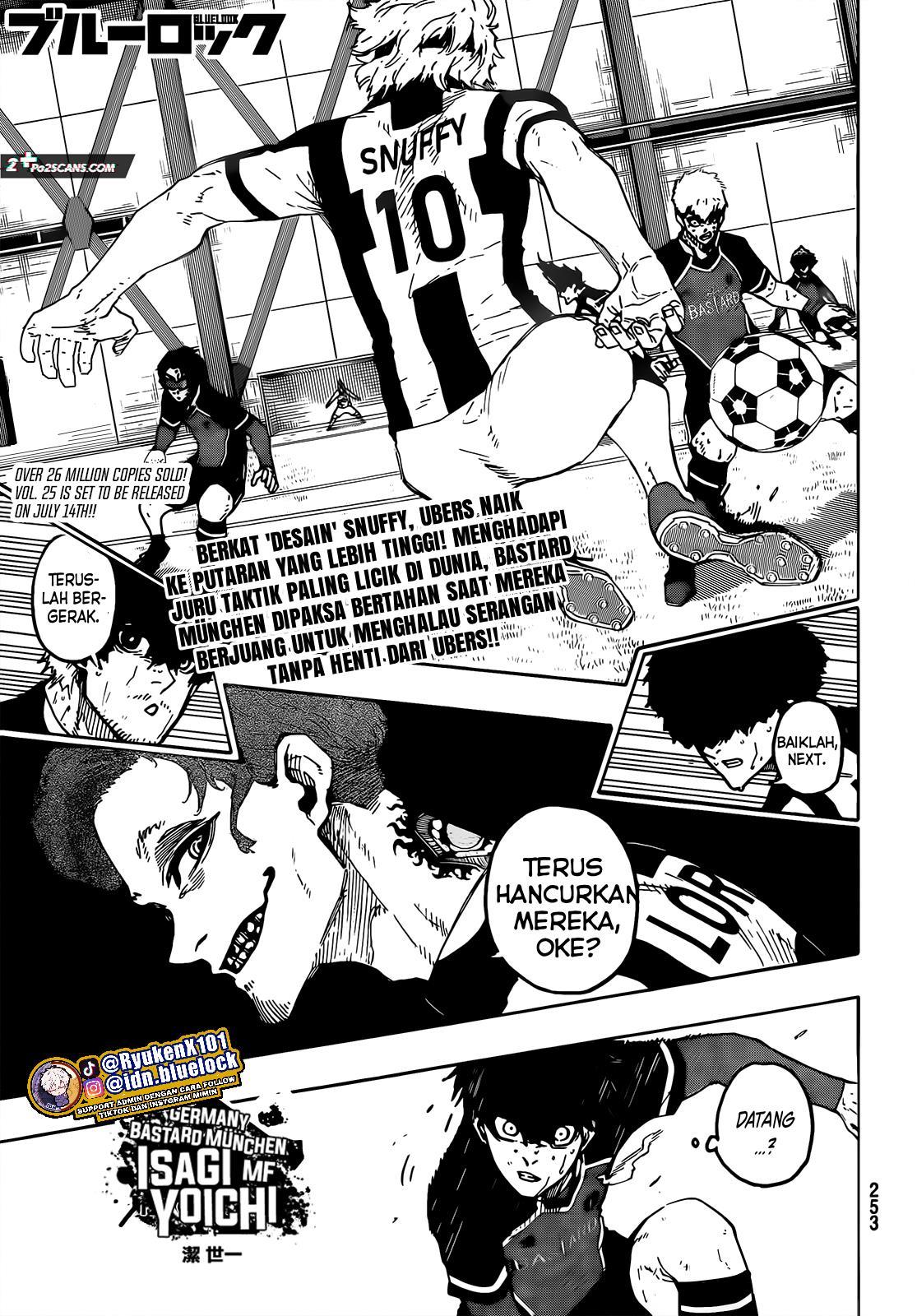 Blue Lock Chap 223 - Next Chap 224