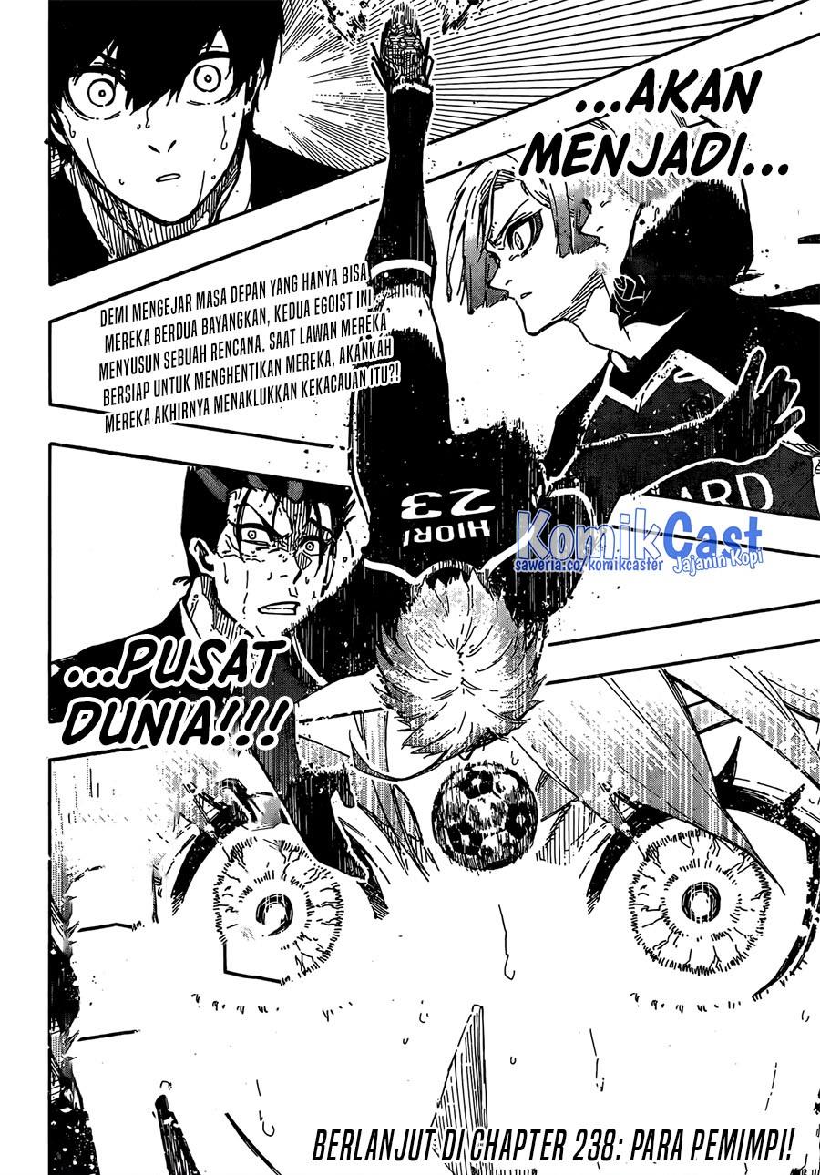 Blue Lock Chap 237 - Next Chap 238
